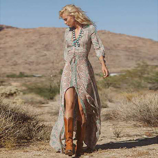 Boho Beautifu Summer Dresses Popular In Europe style