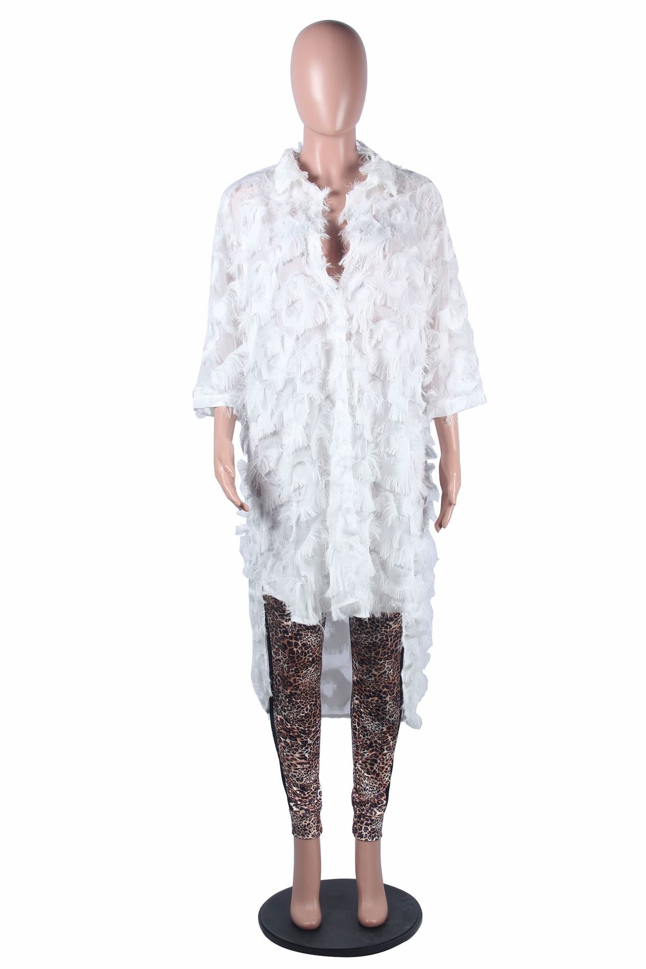 BN7025 European And American Fashion Women's Clothing Wholesale Loose Fluffy Dresses Fashionable And Noble And Graceful