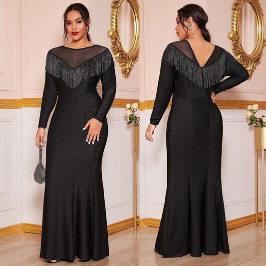 Plus Size Evening Party Long Dress Dresses