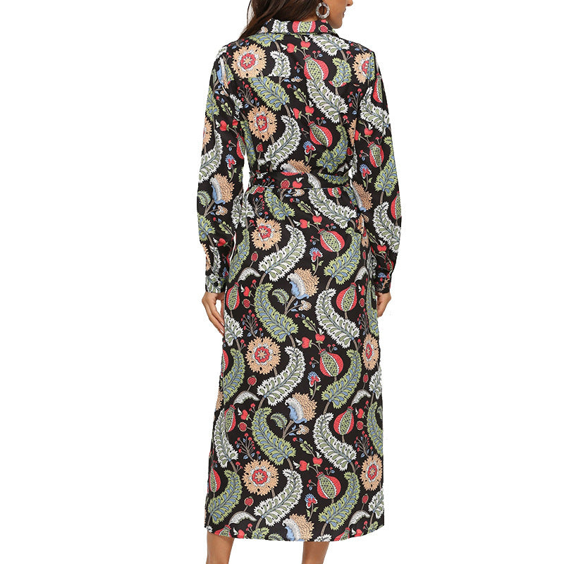 Chiffon Long Sleeve Shirt Chiffon Skirt