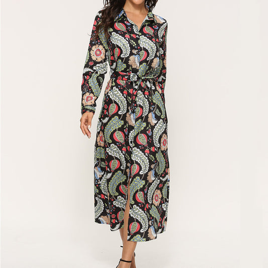 Chiffon Long Sleeve Shirt Chiffon Skirt