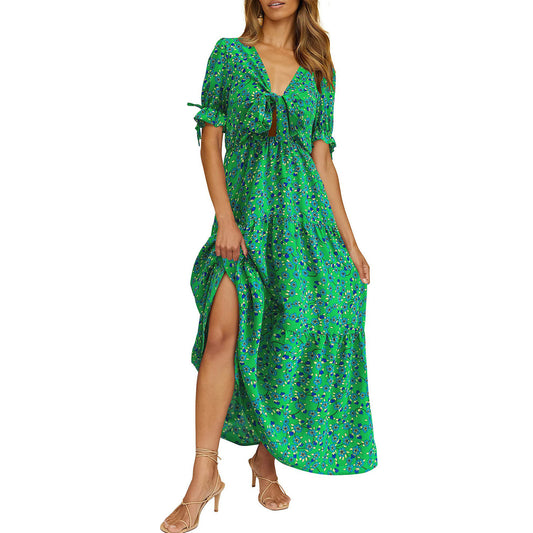 Fashion Women's Short Sleeve Dress