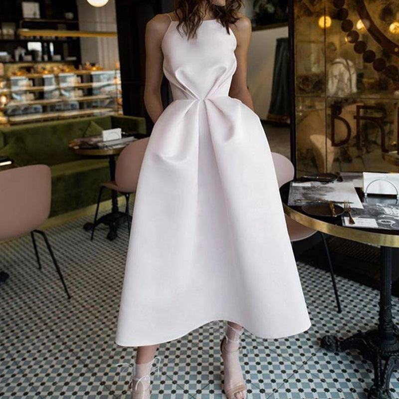 Sophisticated Backless Fashion Evening Dress | Fashion Evening Dresses