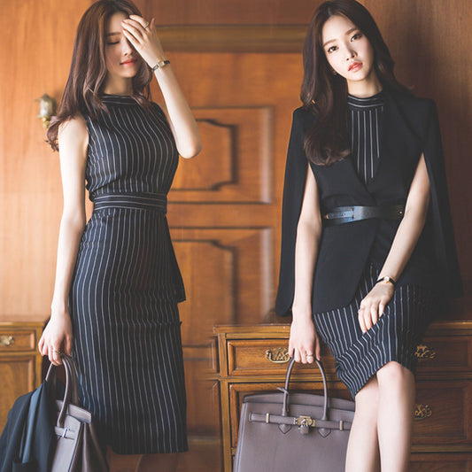 Women Black Office Dress