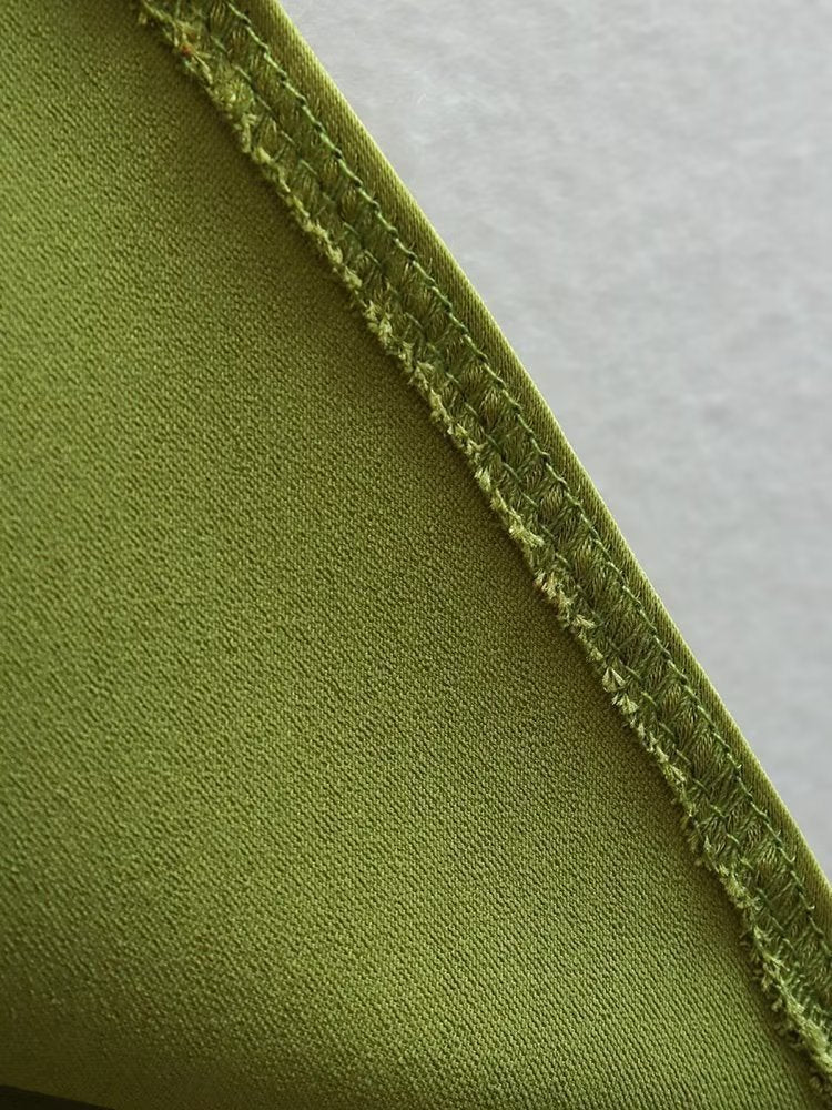 European And American Style Sling Silk Satin Texture Dress