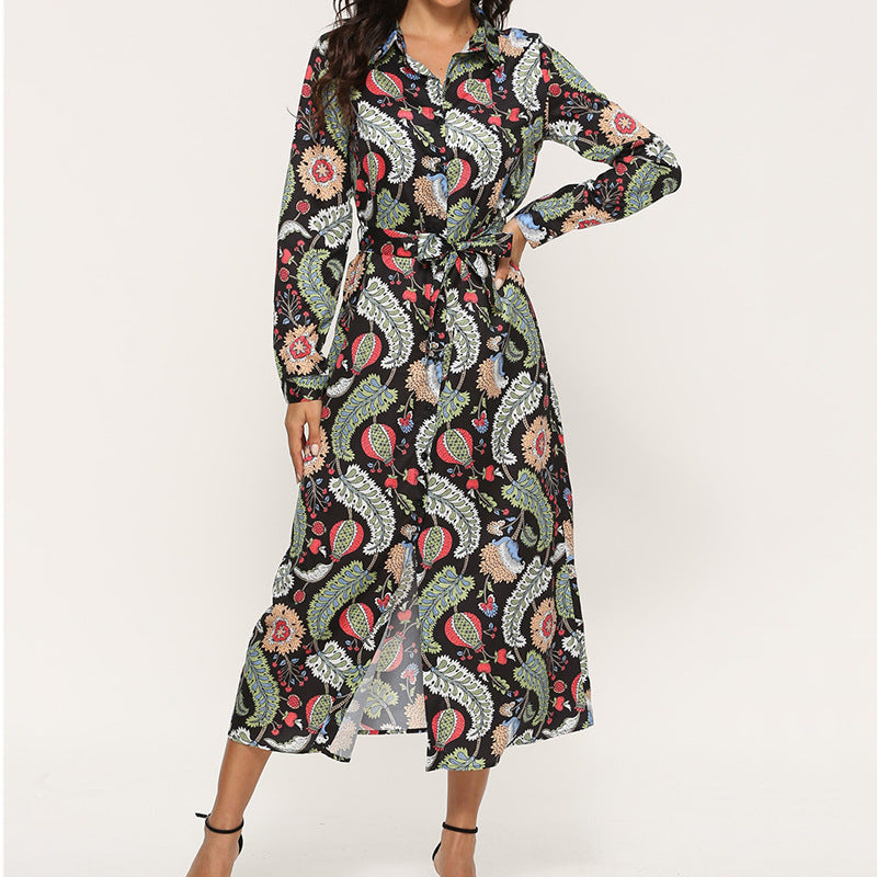 Chiffon Long Sleeve Shirt Chiffon Skirt