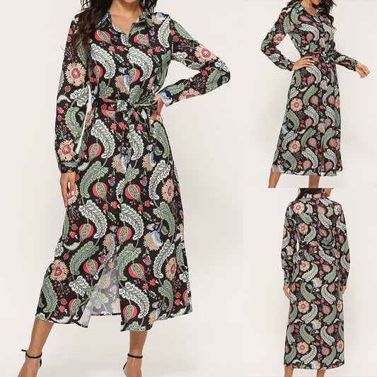 Chiffon Long Sleeve Shirt Chiffon Skirt