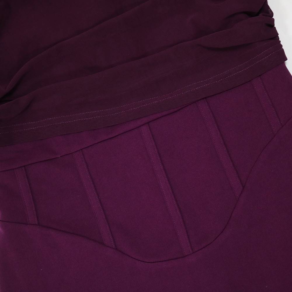 Women's Mid-length Knitted Feather Dress