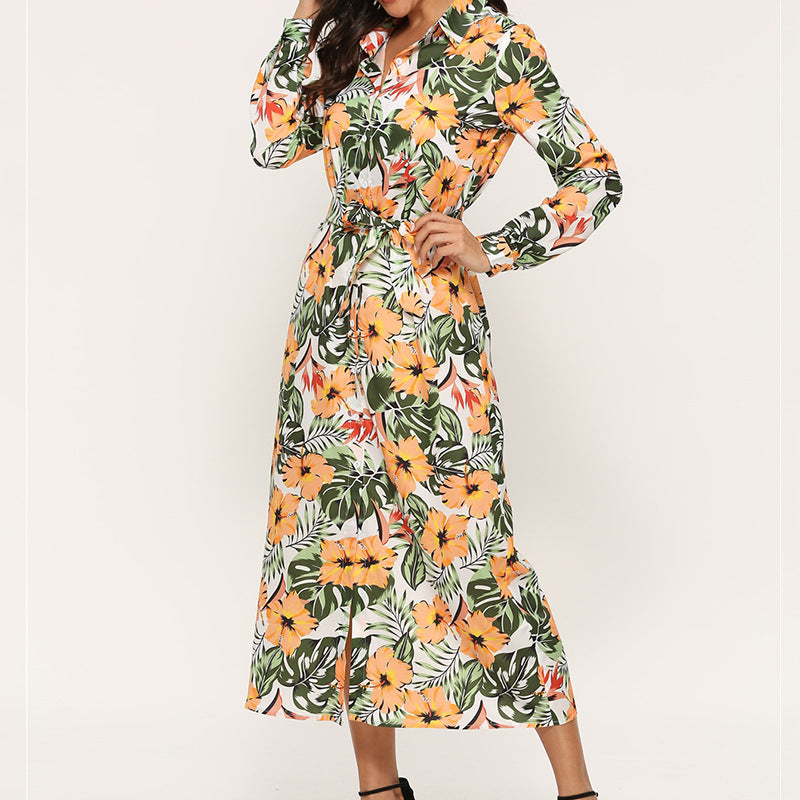 Chiffon Long Sleeve Shirt Chiffon Skirt