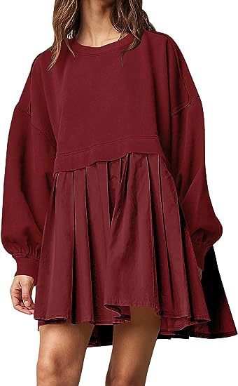 Sweater Dress Autumn And Winter New Women's Fake Two Pieces