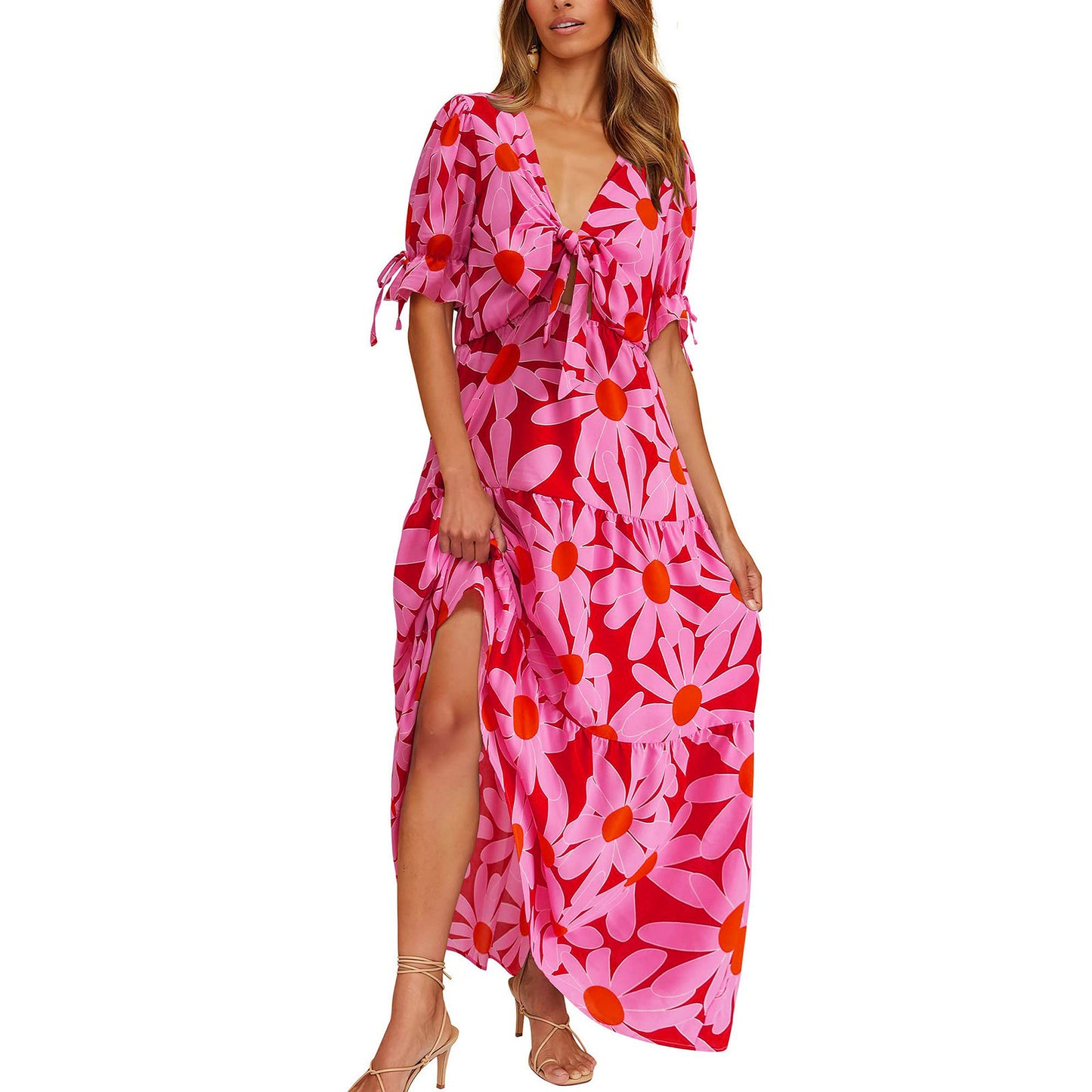 Fashion Women's Short Sleeve Dress