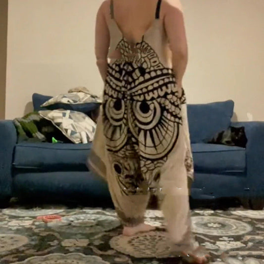 Owl Funny One Piece Mother Daughter Game Dress Up Skirt