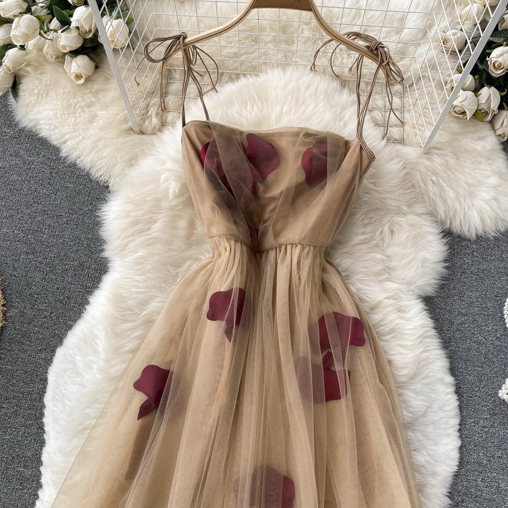 Ladies Fashion Slim Fit Mid Length Dress