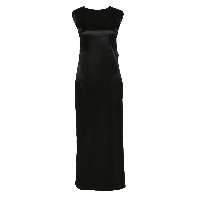 Fashion Ladies Mid Length One Step Dress
