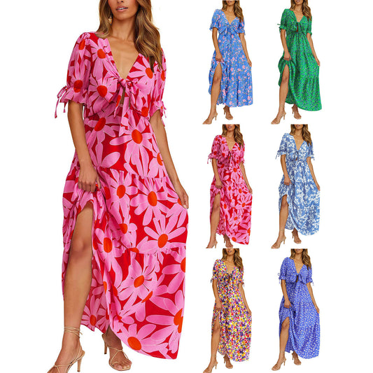 Fashion Women's Short Sleeve Dress