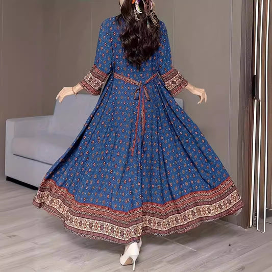 Women's Fashion Personality New Ethnic Style Dress