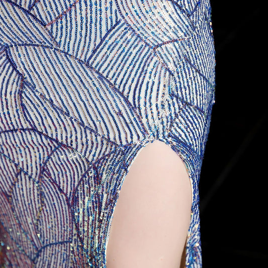 Party dress long banquet slim fit