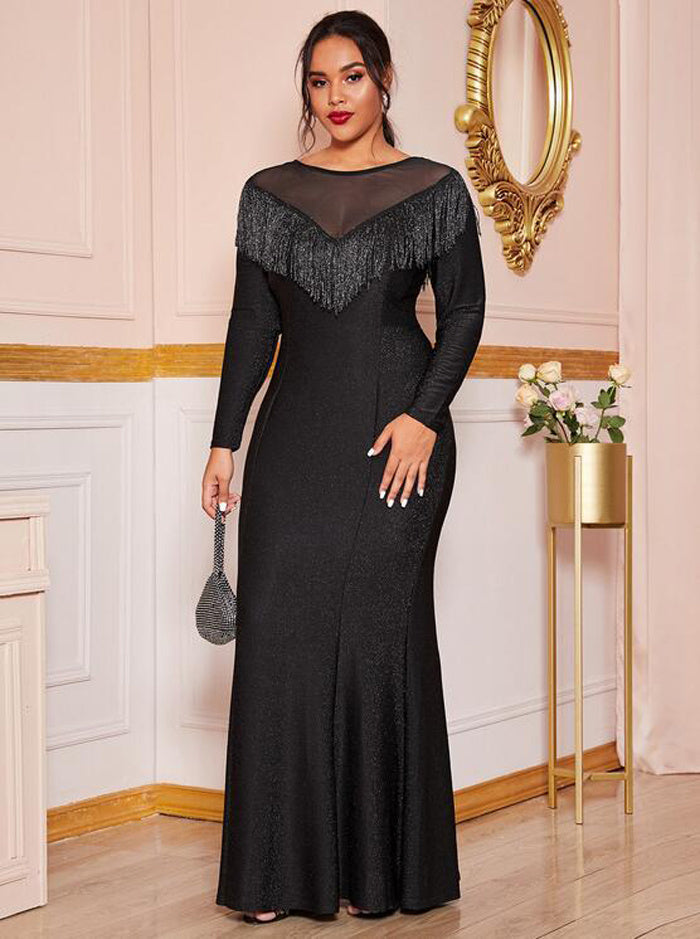 Plus Size Evening Party Long Dress Dresses