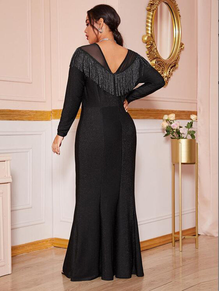 Plus Size Evening Party Long Dress Dresses