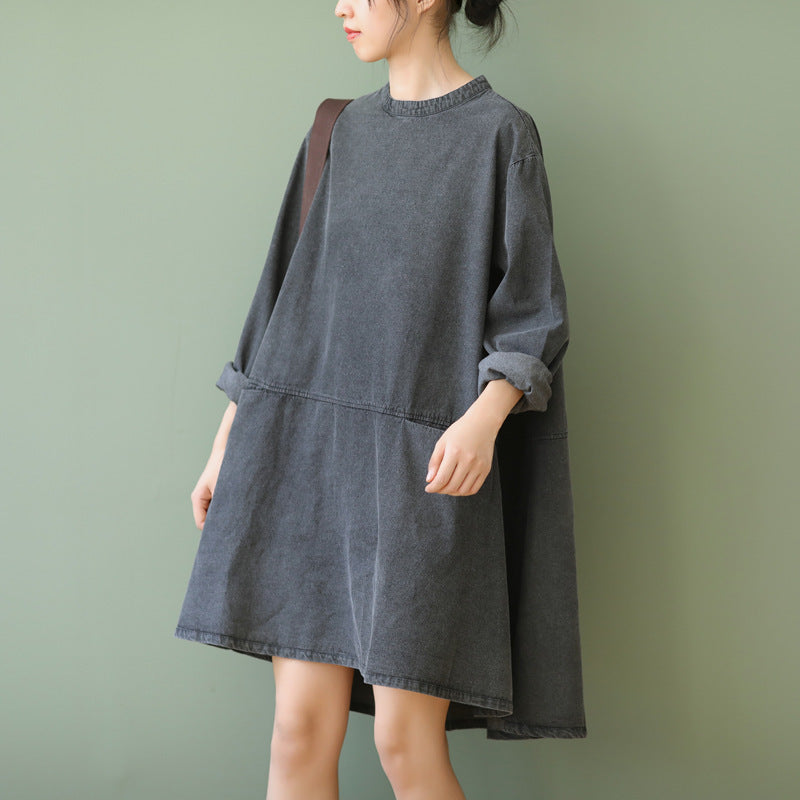 Ladies Fashion Mid Length Casual Dress