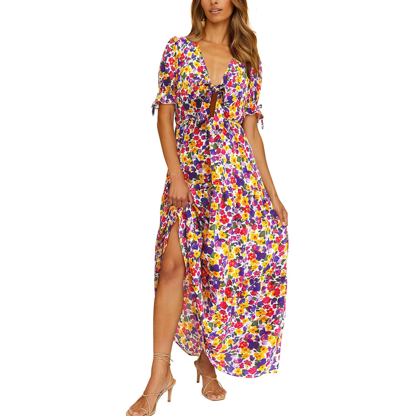Fashion Women's Short Sleeve Dress