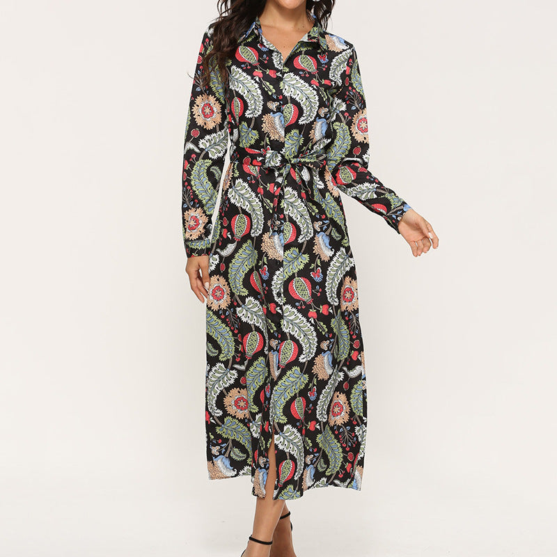 Chiffon Long Sleeve Shirt Chiffon Skirt