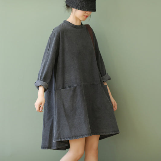 Ladies Fashion Mid Length Casual Dress