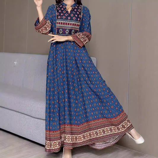 Women's Fashion Personality New Ethnic Style Dress