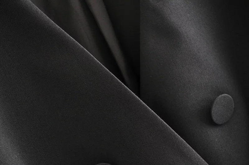 Women's fitted belt dress jacket