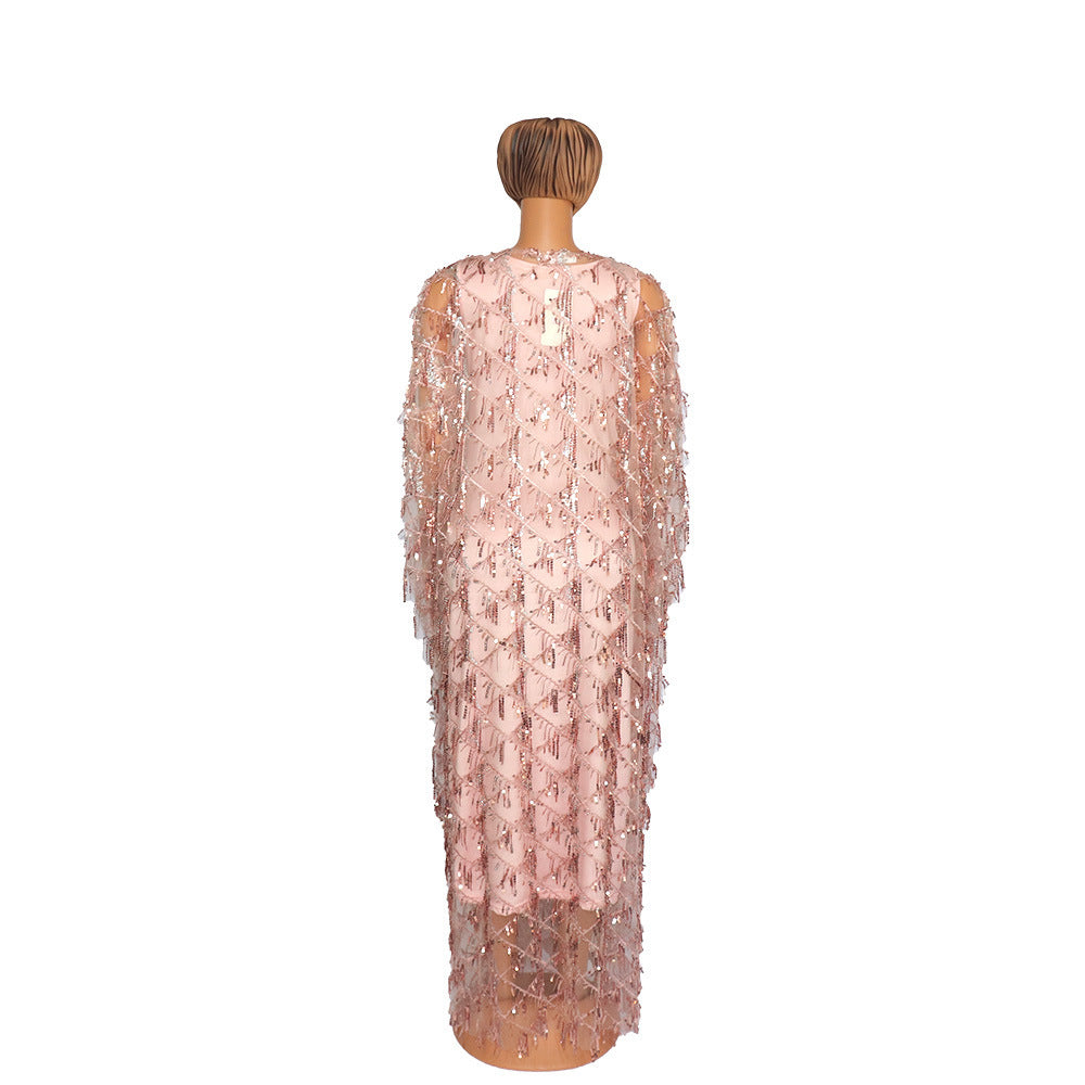 Fashion Quality Sequined Tassel Inner Skirt