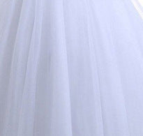 Trailing Lace Wedding Dress – Tube Top & Long Skirt wedding dress tube top lace wedding dress
