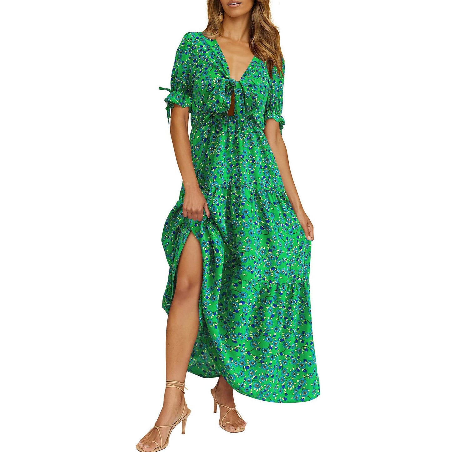 Fashion Women's Short Sleeve Dress