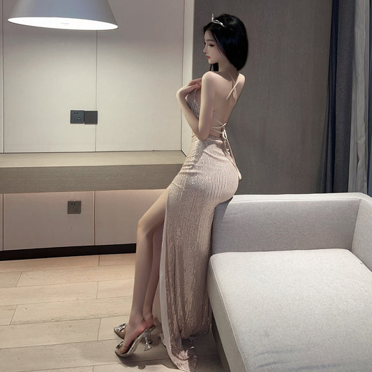 Pure High Waist Mid Length Dress