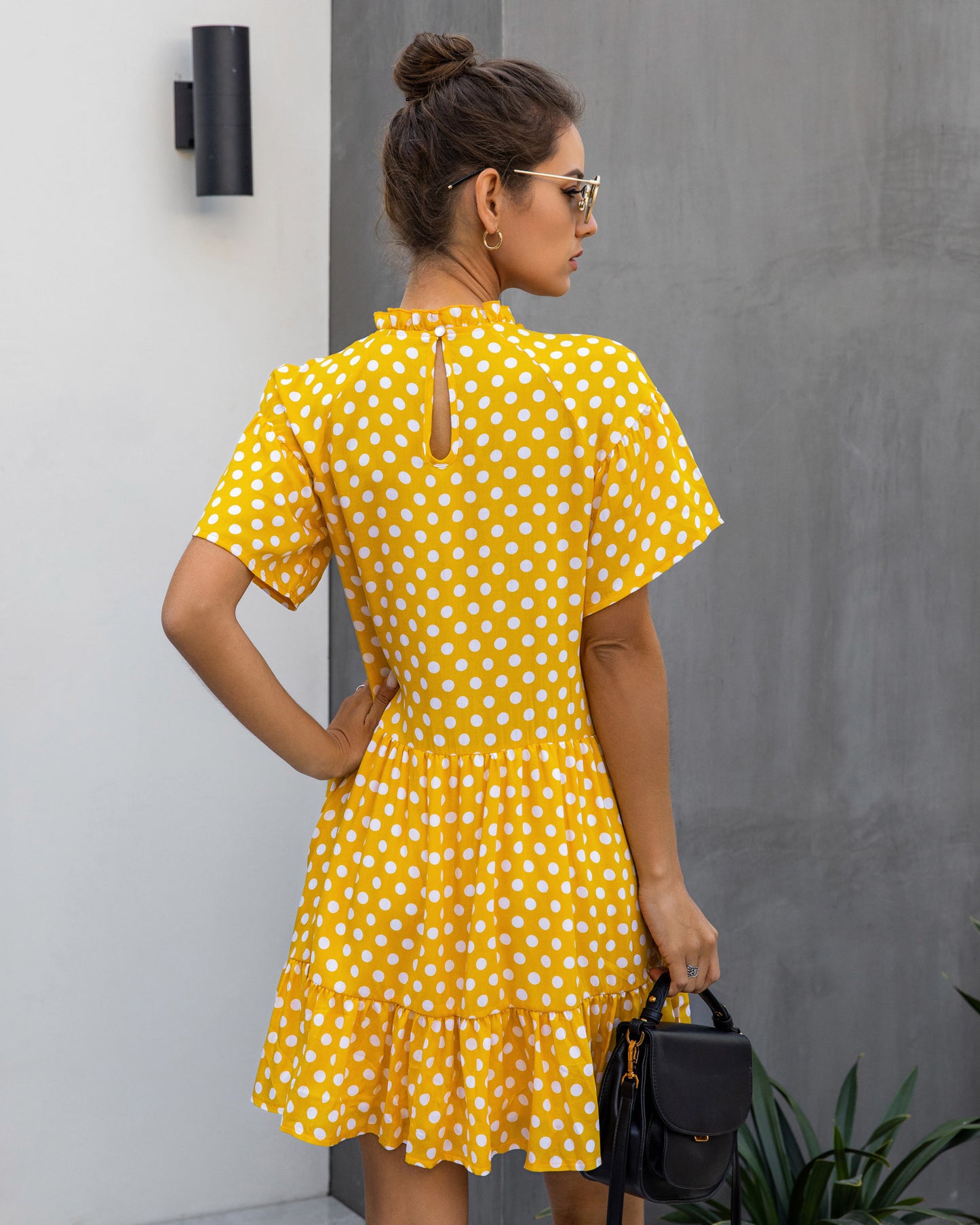 Summer Fashion Polka Dot Women's Clothing Dress